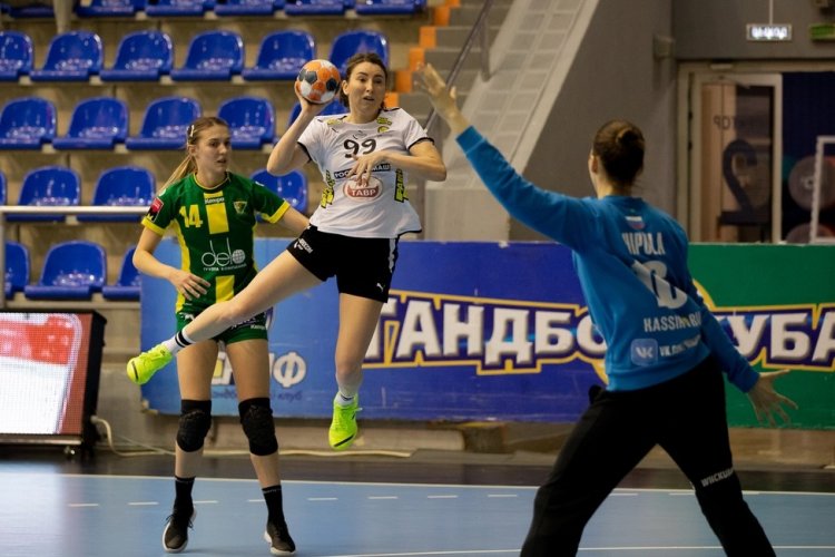 Главной героиней матча в Краснодаре стала Виктория Борщенко (№ 99)