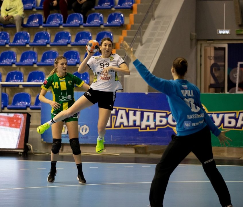 Главной героиней матча в Краснодаре стала Виктория Борщенко (№ 99)
