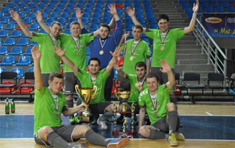 Команда «СтройковЪ» – обладатель Кубка чемпионов Ассоциации мини-футбола