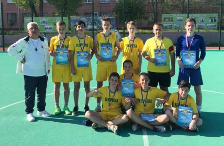 Команда «Текучева» школы № 70 - победитель турнира в возрастной категории 2003-2004 г.р.
